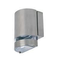 Aplica de exterior Gardenya-3, Inox, IP44, GU10, max 35W