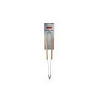 Cleste pentru gratar Strend Pro BBQ S12046C, otel inoxidabil, maner lemn