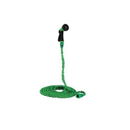 Furtun de gradina extensibil 10-30.4 m, Strend Pro NX1-100, 1/2"-3/4" cu pistol de stropit