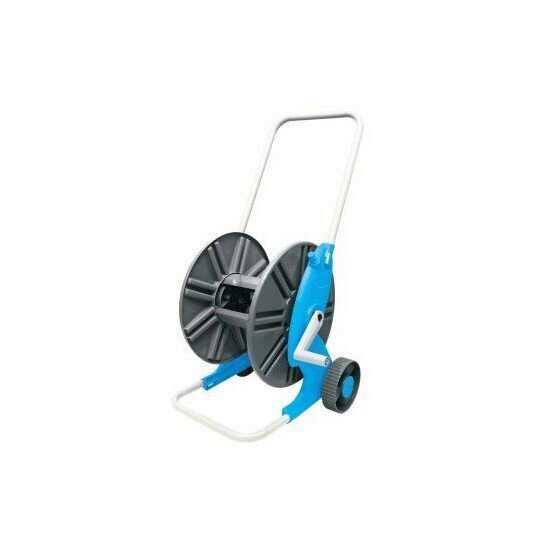 Tambur derulator pentru furtun gradina, Aquacraft Premium 990031, lungime maxima 60 m, cadru metalic