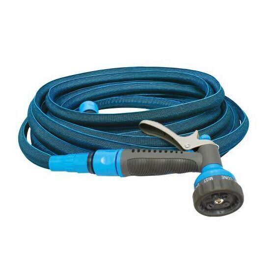 Furtun de gradina extensibil, Aquacraft Premium Extendable 870020, lungime 10-20 m, inclus pistol de stropit