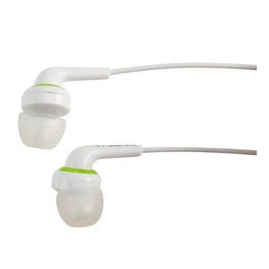 Casti audio In-ear Polaroid EDC 4055, alb, tip dop, potentiometru