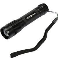 Lanterna cu acumulator, led, Yato YT-08568, XPG3 CREE 6 W, 500 lm, Li-Ion, aluminiu, IPX7
