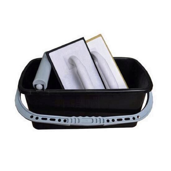 Set galeata cu gletiere pentru gresie, Strend Pro Vinnon 0102, volum 12L