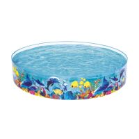 Piscina pentru copii, Bestway® 55031, Fill 'N Fun Odyssey, 2.44x0.46 m