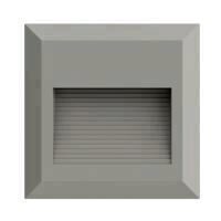 Aplica LED pentru exterior Igde Dark Grey, 4200K, 2W, 65lm, 100-240V, IP65, Gri inchis