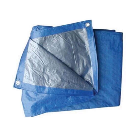 Prelata impermeabila Profi 140g/m², 3x4 m, inele de prindere, albastra