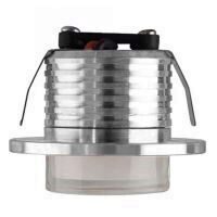 Spot Led Bella Mat Chrome, 3W, 125lm, lumina neutra 4200K, patrat, 85-265V, Aluminiu, Argintiu