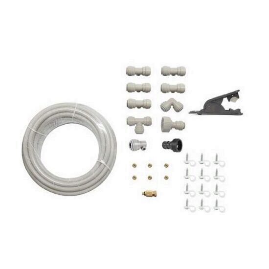 Kit pulverizare apa sub forma de ceata pentru terase Strend Pro Starmist 306, 3/8”, lungime 6 m