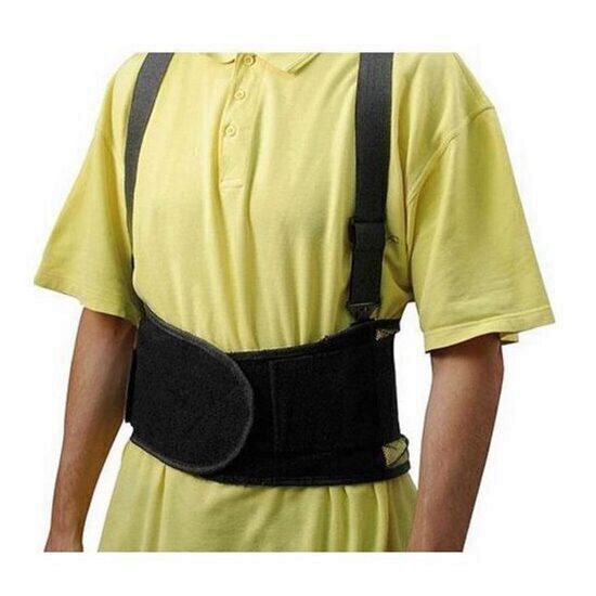 Centura cu bretele pentru protectie lombara Strend Pro E30001, marimea M