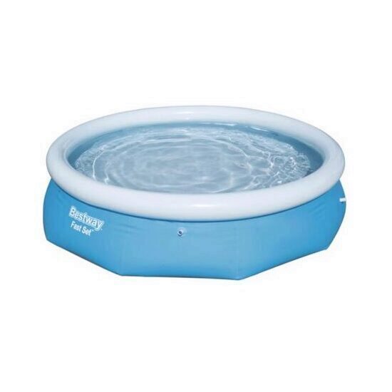Piscina cu inel gonflabil Bestway® 57266, dimensiune 3.05x0.76 m, strat Triplex PVC