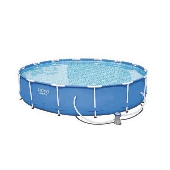 Piscina  Bestway® 56595, dimensiune 4.27x0.84 m, pompa, filtru 