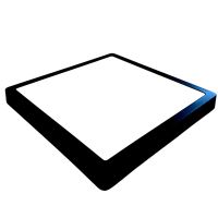 Plafoniera led Arina-28 Black, patrat, lumina rece 6400k, 28W, 28.3x28.3 cm, 3000 lm, 100-265 V
