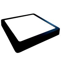 Plafoniera led Arina-18 Black, patrat, lumina rece 6400k, 18W, 21x21 cm, 1850 lm, 100-265 V