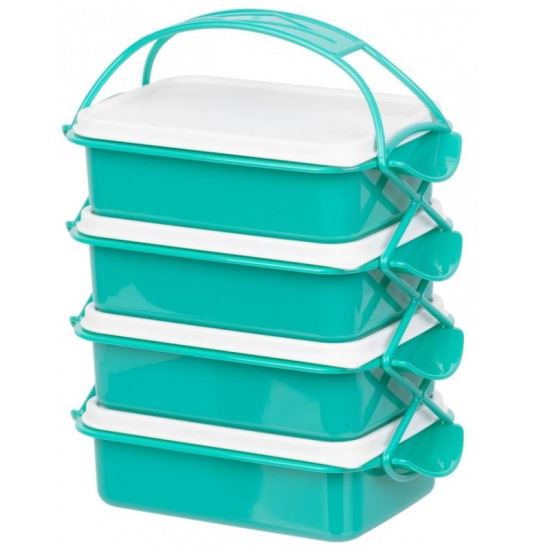 Set 4 caserole Strend Pro CS336, tip sufertas, 4x1 l