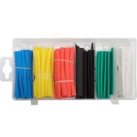 Set 128 de tuburi termocontractabile, Yato YT- 068668, 6 marimi