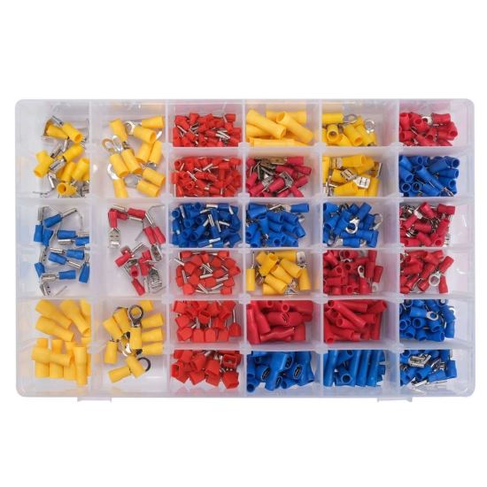 Set conectori izolati Yato YT-068913, din alama si pvc, pentru cabluri electrice
