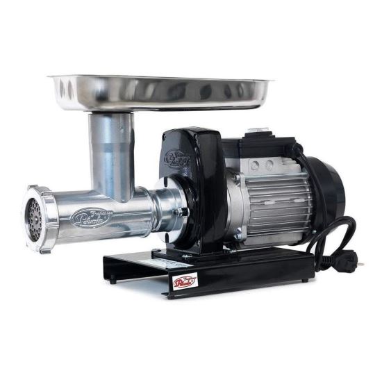 Masina de tocat carne, profesionala, Palumbo Pavi SM 12 Inox, 400W, 40 Kg/ora, motor cu inductie
