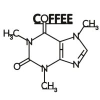 Decoratiune metalica de perete Krodesign Coffee KRO-1119, dimensiune 60 cm, negru, grosime 1.5 mm
