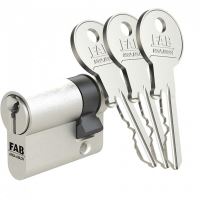 Butuc yala simetrica, FAB 2.00/DNm 45+45, 3 chei, lungime 90mm