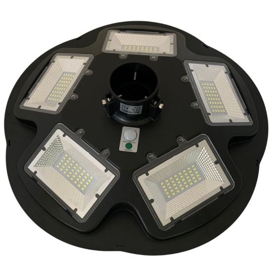 Lampa stradala solara Combat-250, Li-Ion, 250W, 2400 lm, senzor de miscare, IP65, 6400K, Telecomanda