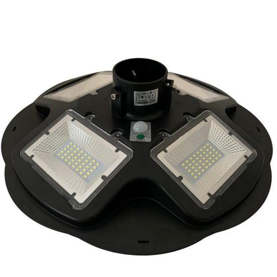 Lampa stradala solara Combat-200, Li-Ion, 200W, 1700 lm, senzor de miscare, IP65, 6400K, Telecomanda