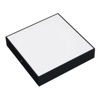 Plafoniera led Sofia Square-36 Black, lumina rece, 36W, 225x225 mm, 3240 lm, Negru