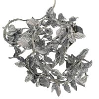 Instalatie luminoasa MagicHome Frunze, 20 led, 2xAA, lungime 1.9 m, lumina calda