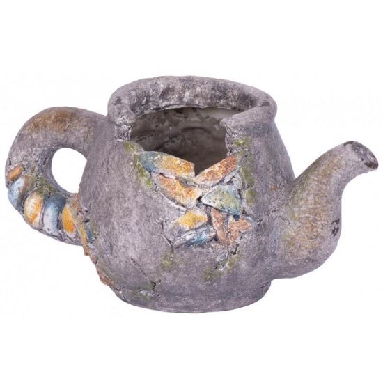 Ghiveci decorativ Strend Pro Ceainic, ceramica, 28.5x15.5x15 cm