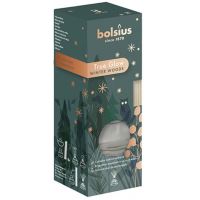 Difuzor Bolsius True Glow, Craciun, ceara vegetala, miros de lemn de iarna, 45 ml