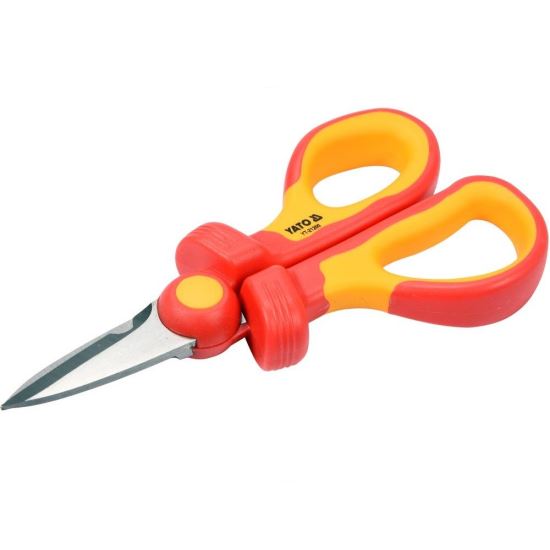 Foarfeca electricieni izolata, Yato YT-21200, lungime 160mm, VDE 1000V