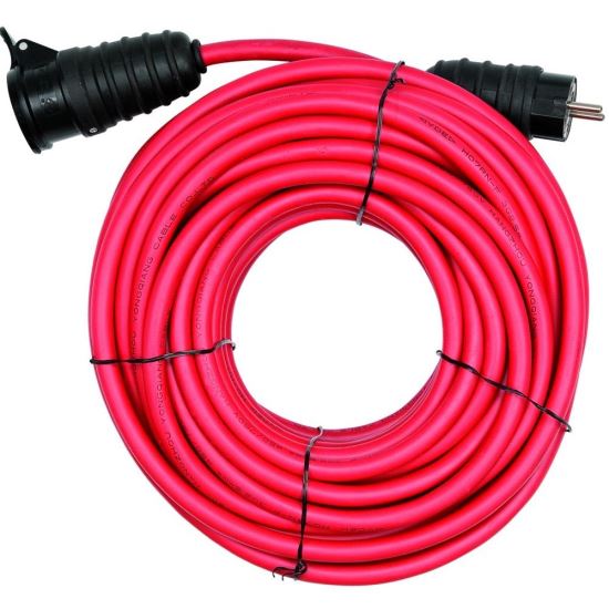 Prelungitor cauciucat, Yato YT-8101, 3x2.5 mm, lungime 30 m, 1 priza, 250 V, IP44