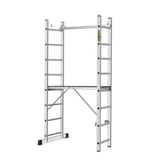 Schela cu platforma Strend Pro 2x8 BASIC, 3in1, greutate maxima 150 kg