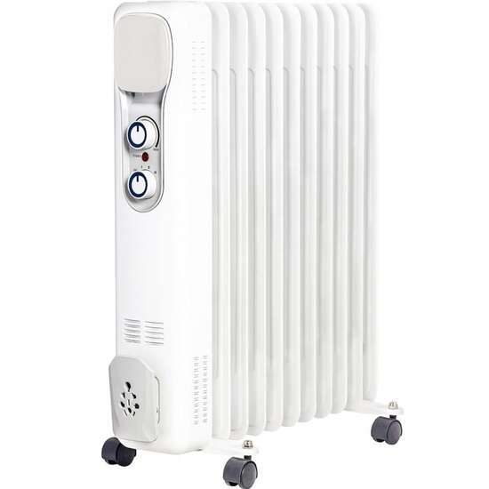 Calorifer electric cu ulei Strend Pro NSC-A1, 3 trepte de putere, 2500 W, 11 elementi