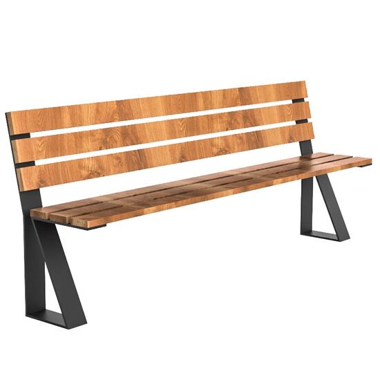 Banca stradala Vivatechnix KRO-1165, dimensiune 0.9x2x0.4 m