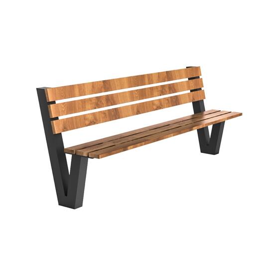 Banca stradala Vivatechnix KRO-1167, dimensiune 0.9x2x0.4 m