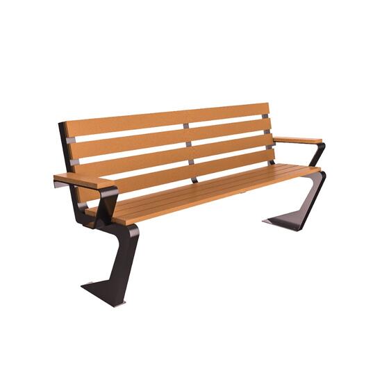 Banca stradala Vivatechnix KRO-1168, dimensiune 0.9x1.8x0.5 m