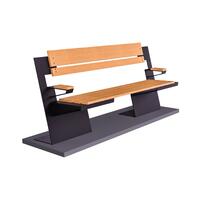 Banca stradala Vivatechnix KRO-1169, dimensiune 0.9x2x0.5 m