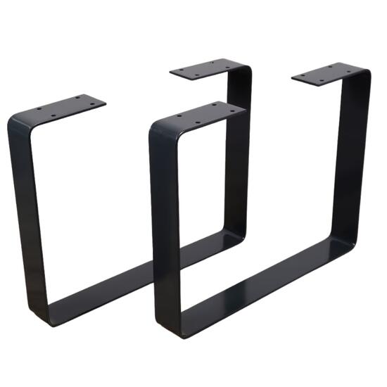 Set 2 picioare pentru banci sau masute, Vivatechnix KRO-1171, dimensiune 40x35x5 cm