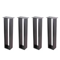 Set 4 picioare pentru mese, Vivatechnix KRO-1180, dimensiune 70x10x10 cm