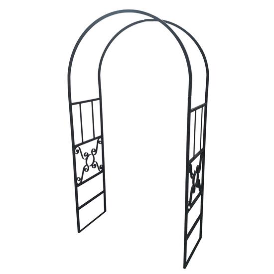 Arcada pentru flori agatatoare, dimensiuni 206x115x49 cm, otel