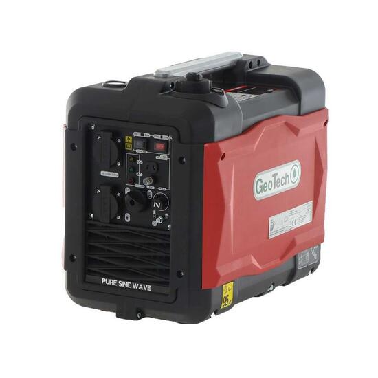Generator pe benzina tip Inverter GeoTech SQL3000i EVO, 2.7 kW, 4 timpi, Monofazat