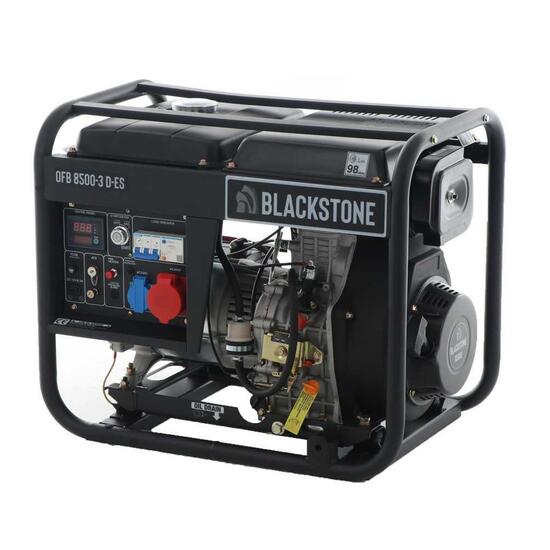 Generator Diesel Blackstone OFB 8500-3 D-ES, putere nominala 6 kW, Trifazat, AVR, pornire la cheie