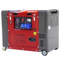 Generator Diesel Super Silent GeoTech Pro DGP 8000SE-3, putere nominala 5.5 kW, Trifazat, AVR, pornire la cheie