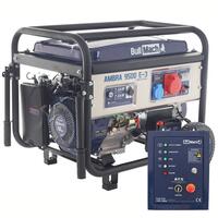 Generator de curent pe benzina BullMach Ambra 9500 E-3, putere nominala 7 kW, Trifazat, AVR, ATS pornire automata