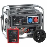 Generator de curent pe benzina Blackstone BG 11050-FullPower ES, putere nominala 7.5 kW, Trifazat, AVR, ATS pornire automata