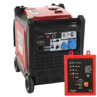 Generator pe benzina tip Inverter GeoTech PRO PTGA 9000, 7 kW, 4 timpi, Monofazat, Pornire automata ATS