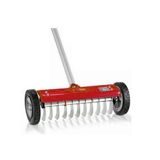 Scarificator manual cu roti, Strend Pro Premium HS-032, latime de lucru 320 mm, 11 dinti, telescopic