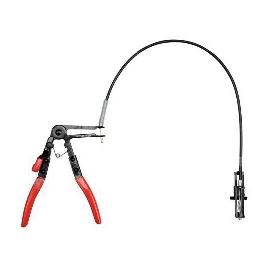 Cleste pentru coliere furtun, cu cablu Yato YT-0677