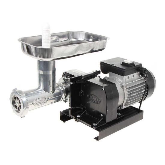 Masina electrica de tocat carne, Palumbo Pavi L12 Inox, 500 W, 40 Kg/h, nr 12, motor cu inductie